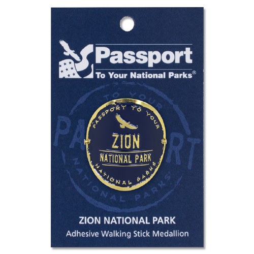Zion Passport Hiking Medallion Shop Americas National Parks